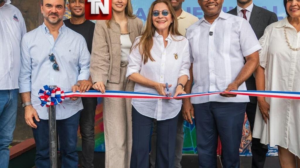 Inauguración del Parque Lineal Villa Consuelo en Santo Domingo