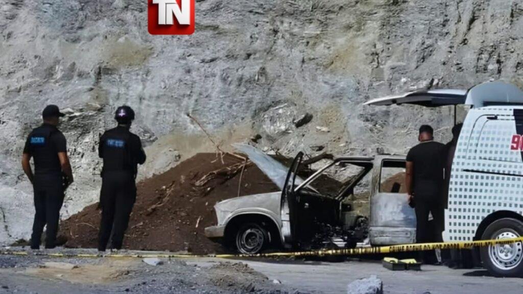 Identifican a hombre encontrado calcinado junto a un vehículo incendiado en La Vega