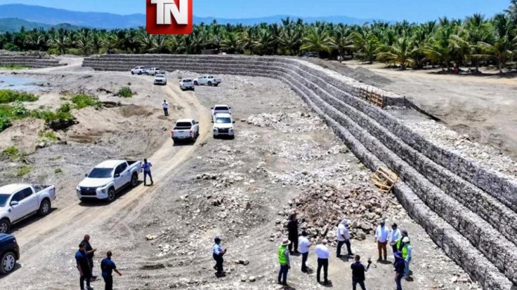 Reparación del dique en el río Bajabonico beneficiará a productores en Puerto Plata