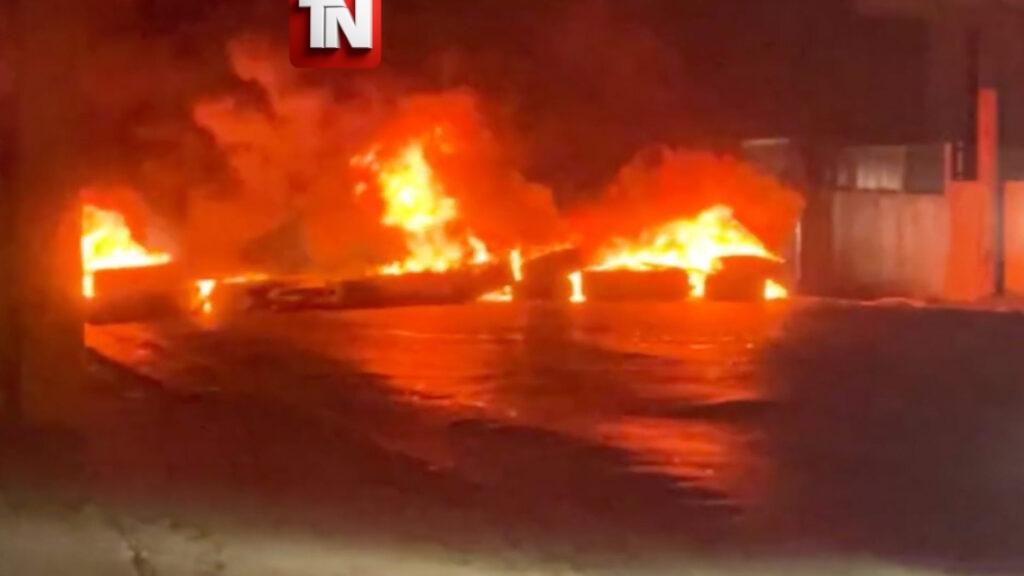 Residentes de La Otra Banda protestan por apagones en Higüey