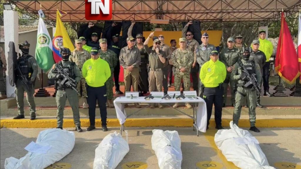 Alias ‘Bendito Menor’, jefe paramilitar, muere durante operativo policial en Colombia