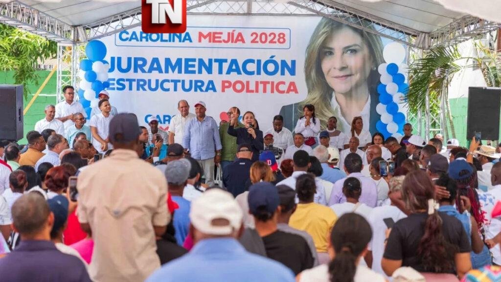 Carolina Mejía fortalece estructura política en Ocoa y Peravia
