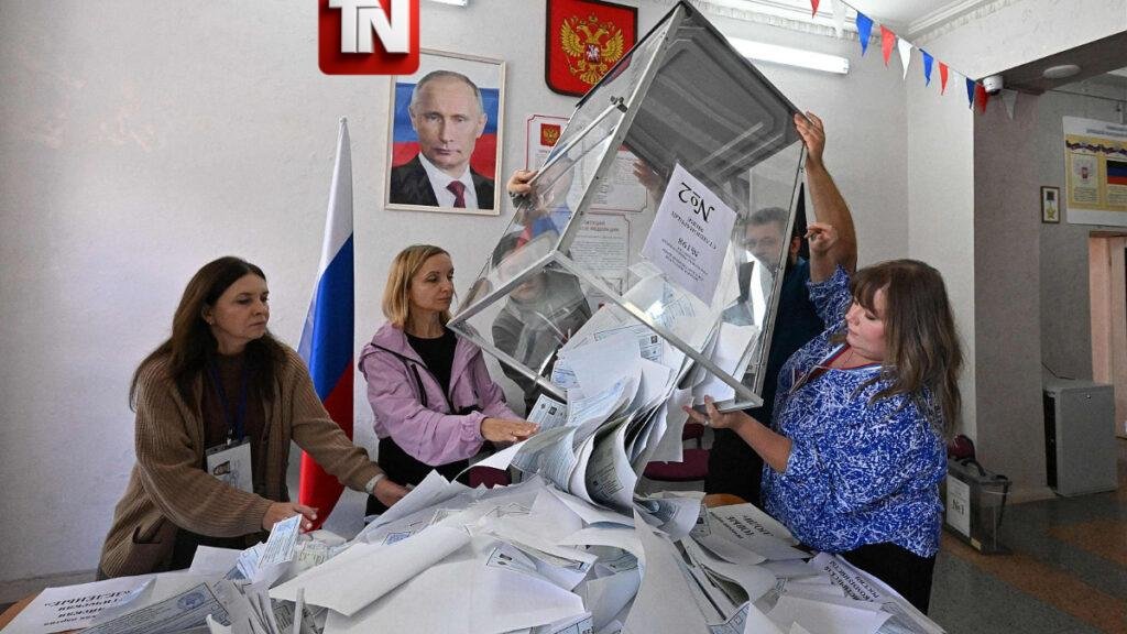 El partido de Putin gana las elecciones al Parlamento