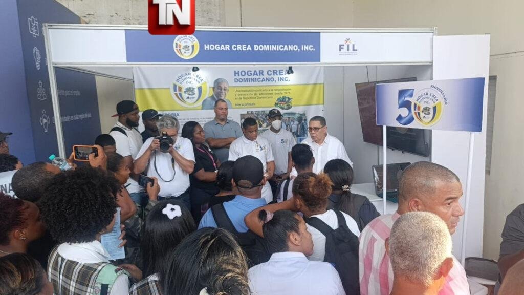 Hogar Crea Dominicano desarrolla jornada de prevención durante Feria Libro