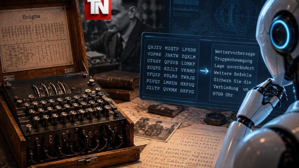 IA descifra mensaje de la máquina Enigma que permaneció sin resolver durante décadas