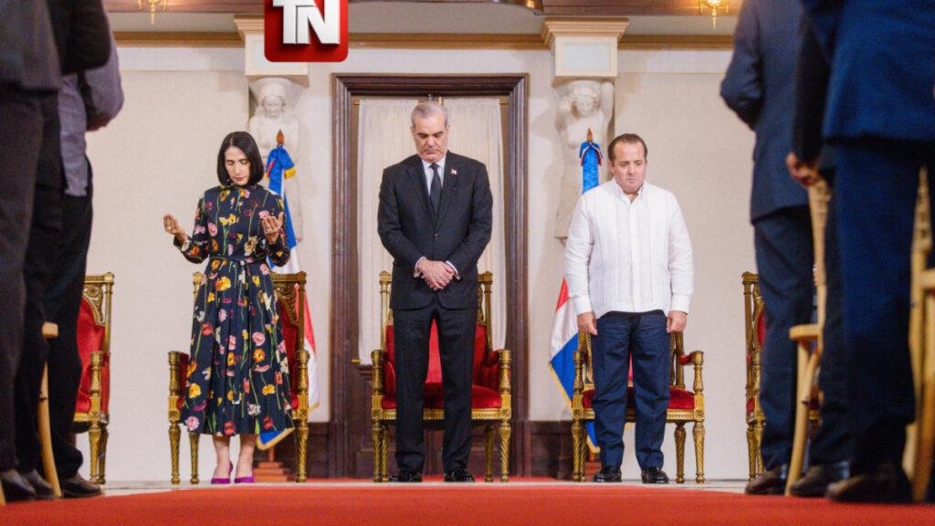Jornada Nacional de Oración encabezada por Abinader en el Palacio Nacional
