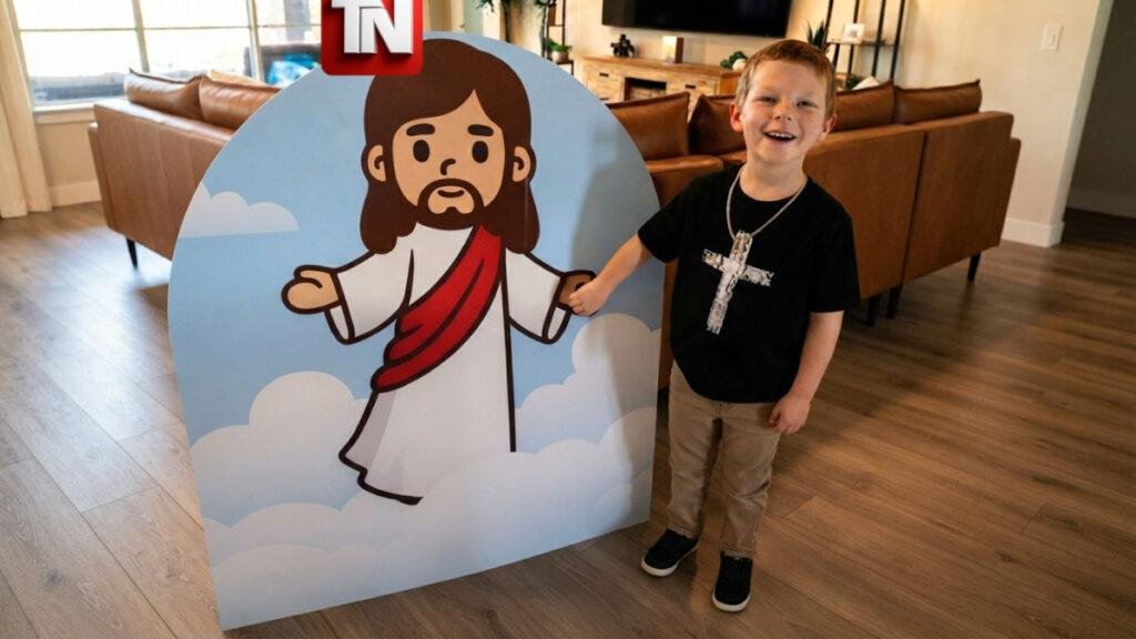 Niño de 5 años sorprende con una fiesta de cumpleaños dedicada a Jesú