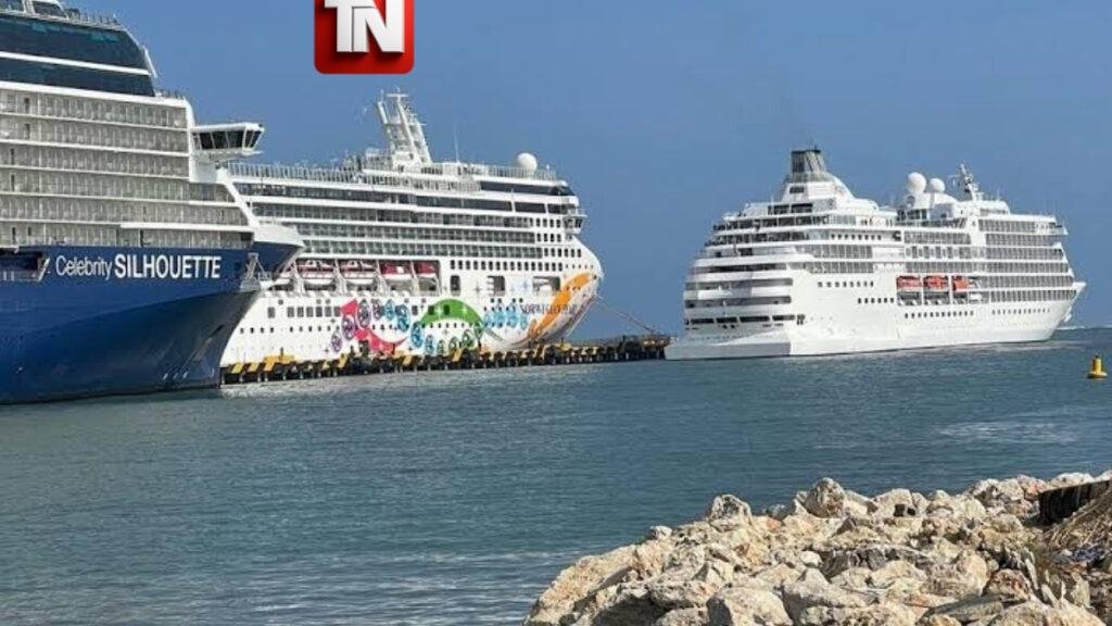 Puerto Plata recibe cuatro cruceros con más de 16,700 pasajeros