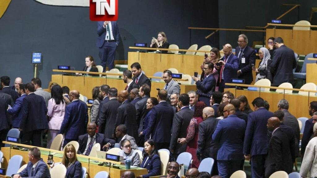 Representantes abandonan Asamblea de la ONU durante discurso de Netanyahu