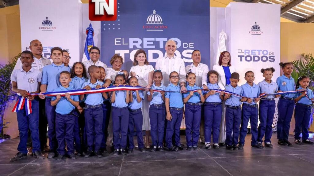 Gobierno abre nueva escuela en Ciudad Juan Bosch con capacidad para 945 estudiantes