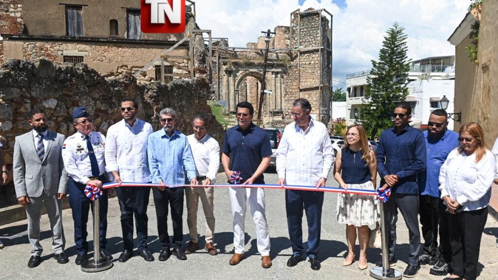 David Collado concluye entrega de calles renovadas en la Ciudad Colonial con inversión de RD$221 millones